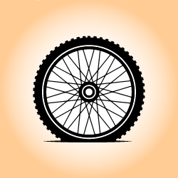 Image of an Flat Tire