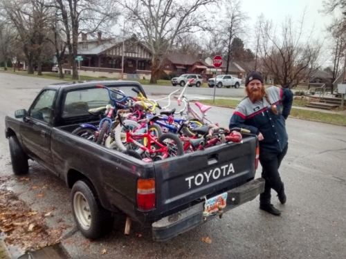 101 Kids Bikes Refurbished for Giveaway in Provo