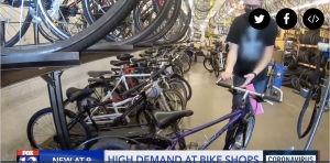 Bikes Shops Adapt to Increased Demand