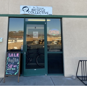 St. George Bicycle Collective Open to Appointment, On Line Sales, and Gift Cards!