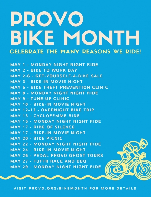 Provo Bicycle Collective Celebrates Bike Month